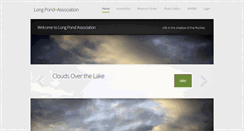 Desktop Screenshot of longpondassociation.net